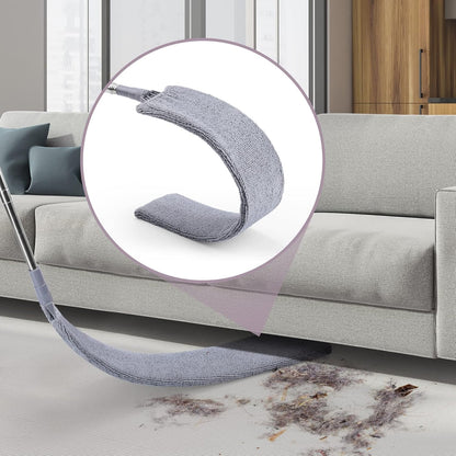 Retractable Gap Dust Cleaner with 3 Microfiber Dusting Cloths & 30-100 inch Extendable Long Handle, Retractable Duster Brush for Cleaning Under Appliances Sofa Couch Bed Refrigerator Furniture