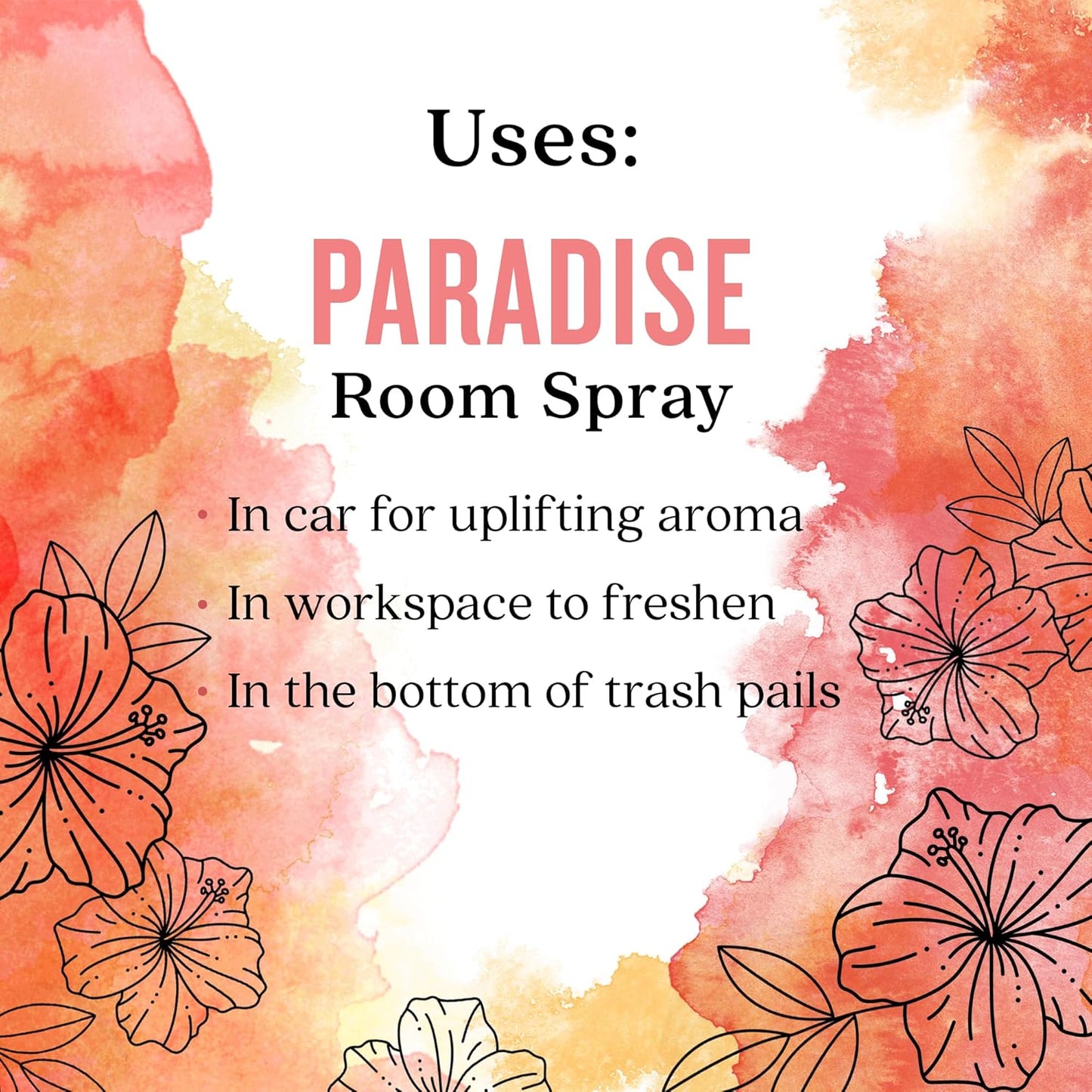 Aura Cacia Fresh Floral Room Spray 8 Fl. oz. - Light Aroma, No Synthetic Fragrances