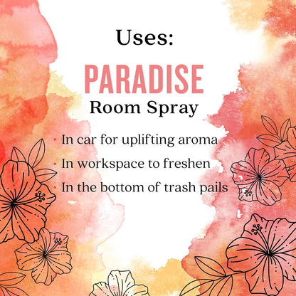 Aura Cacia Fresh Floral Room Spray 8 Fl. oz. - Light Aroma, No Synthetic Fragrances