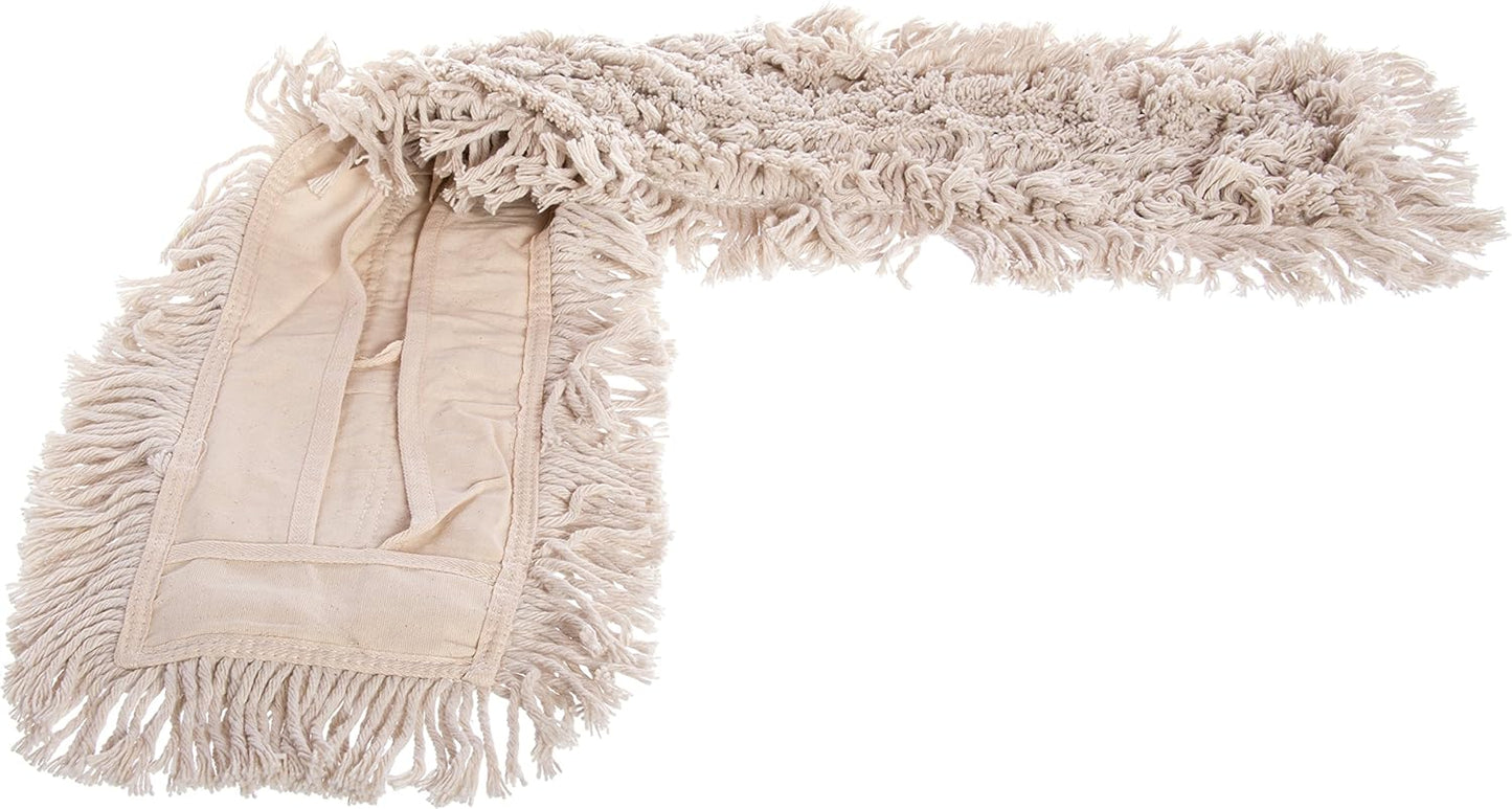 SPARTA Flo-Pac Dust Mop Tie Back for Cleaning, 24 X 5 Inches, Tan