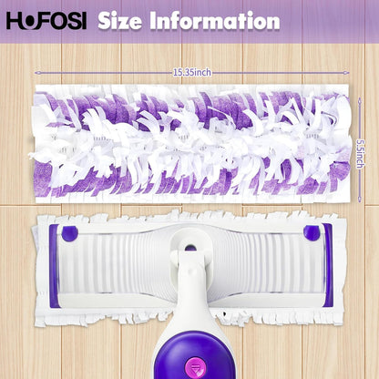 60PCS Disposable Mopping Pads Refills for Swiffer PowerMop,Replacement with Swiffer Power Mop Refills for Swiffer Power Mop Pads Multi-Surface for Floor Cleaning
