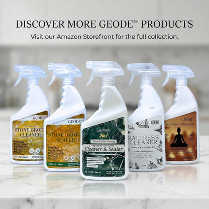 Geode Mattress Cleaner & Deodorizer – Natural Enzyme Formula for Stain & Odor Removal, Sweet Lavender Aroma, Eco-Friendly & Non-Toxic, Safe for All Fabrics (32fl oz)