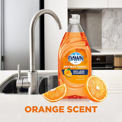 Dawn Ultra Antibacterial Dishwashing Liquid Dish Soap, Apple Blossom Scent - 7 fl oz