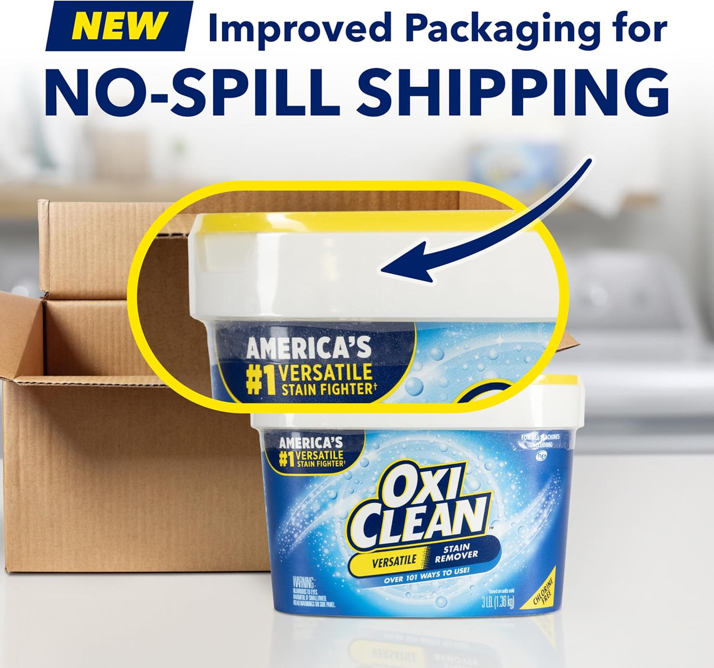 OxiClean Versatile Stain Remover Powder, 5 lb