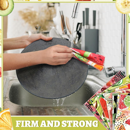 36 Pack Vintage Reusable Cleaning Cloths Washable Cotton Kitchen Towels for Home (Gray)