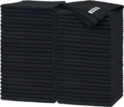 FIXSMITH Microfiber Cleaning Cloth - Pack of 8, Size: 12 x 16 in, Multi-Functional Cleaning Towels, Highly Absorbent Cleaning Rags, Lint-Free, Streak-Free Cleaning Cloths for Car Kitchen Home