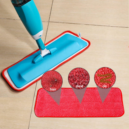 6 Pieces Microfiber Cleaning Pads Reveal Mop 16 to 18 inch Fit for Most Spray Mops and Reveal Mops Washable (16.5 x 5.5 inch)