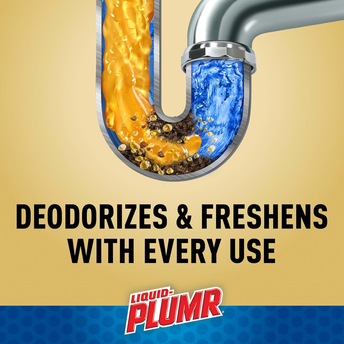 Clorox Liquid-Plumr Pro-Strength Clog Destroyer, Liquid Drain Cleaner, 32 Fluid Ounces (Package May Vary)