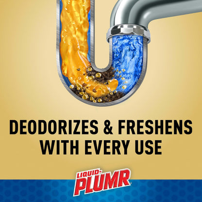 Clorox Liquid-Plumr Pro-Strength Clog Destroyer, Liquid Drain Cleaner, 32 Fluid Ounces (Package May Vary)