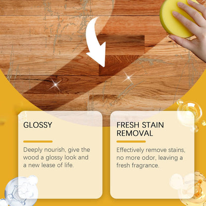Beeswax Wood Polish Spray, Natural Micro-Molecularized Beeswax Spray, Bees Wax Furniture Polish and Cleaner, For Wood Floors, Furniture and Wooden Cabinet (2PCS)