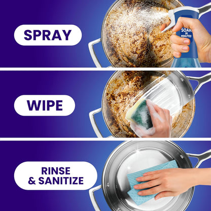 Dawn PRO Heavy Duty Powerwash, Bulk Foaming Dish Spray for Cleaning Burnt-On Grease in Commercial Kitchens, 16 fl oz (Case of 6)