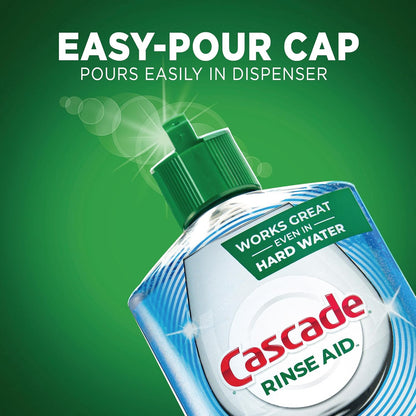 Cascade Platinum Rinse Aid 16 oz (155 loads)