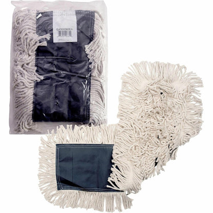 Genuine Joe GJO00365 Disposable Cotton Dustmop, 24"X5"