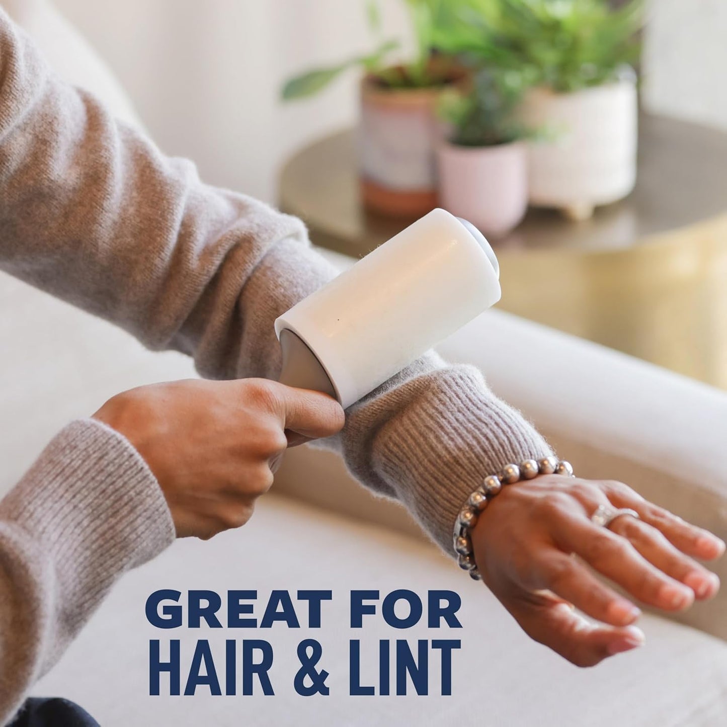 Scotch-Brite Everyday Clean Lint Roller, 95 Sheets, Multi-Purpose Pet Hair, Fuzz, and Lint Remover for Clothes, Furniture, Vehicle Upholstery, and More