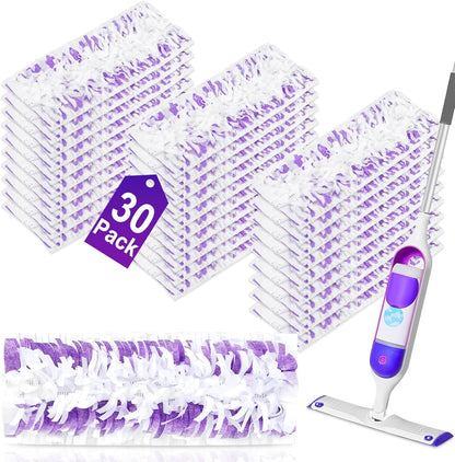 20 Pack Disposable Power Mop Pads for Swiffer Power Mop Pads,Compatible with Swiffer Power Mop Refills,Thickened Multi-Surface Replacement for Swiffer Wet Pads Refill on All Finished Floors