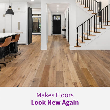 Rejuvenate Professional Wood Floor Restorer Fills Scratches, Shines And Protects Wood Flooring For A High Gloss Shine, 32 Ounces
