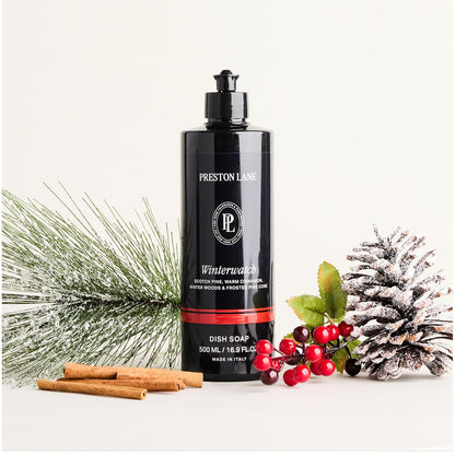 Preston Lane Luxury Dish Soap, Mayfair Scent | Plant Powered Formula with Essential Oils | Tough on Grease, Gentle on Hands | Vegan, Cruelty Free, Clean Ingredients