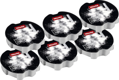 Miele Miele PowerDisk All in 1 Dishwasher Detergent for Dishwashers with AutoDos, 6-Pack