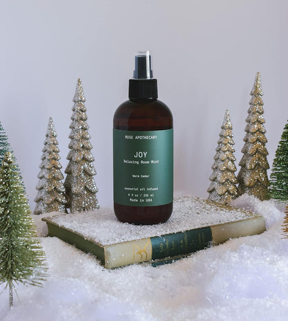 Muse Apothecary Room Ritual - Aromatic and Relaxing Room Mist, 4 oz, Infused with Natural Essential Oils - Aloe + Eucalyptus + Lavender