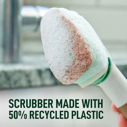 Scotch-Brite Greener Clean, Non-Scratch Dishwand Refills, Fits All Scotch-Brite Dishwands, 3 Count