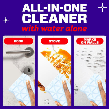 Mr. Clean Magic Eraser Sponge, All Purpose Cleaner, Cleaning Scrubber, Kitchen, Bathroom, Shower, Oven, Cleaning Supplies, Variety Pack with 1 Ultra Thick, 2 Ultra Foamy, & 3 Extra Durable, 6ct