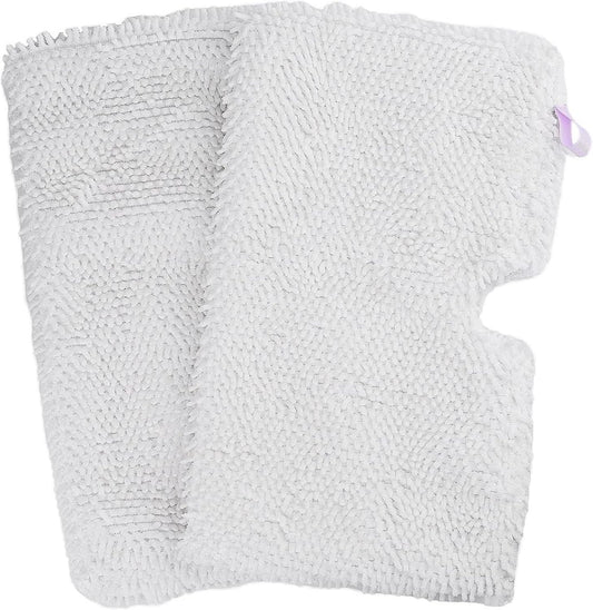 F Flammi 8-Pack Replacement Pads Compatible with Shark Steam Pocket Mop S3501 S3601 S3901 S3550 S3801 SE450, Double-Sided Microfiber Refills for Hardwood Tile Floor, Professional Scrubbing Strips