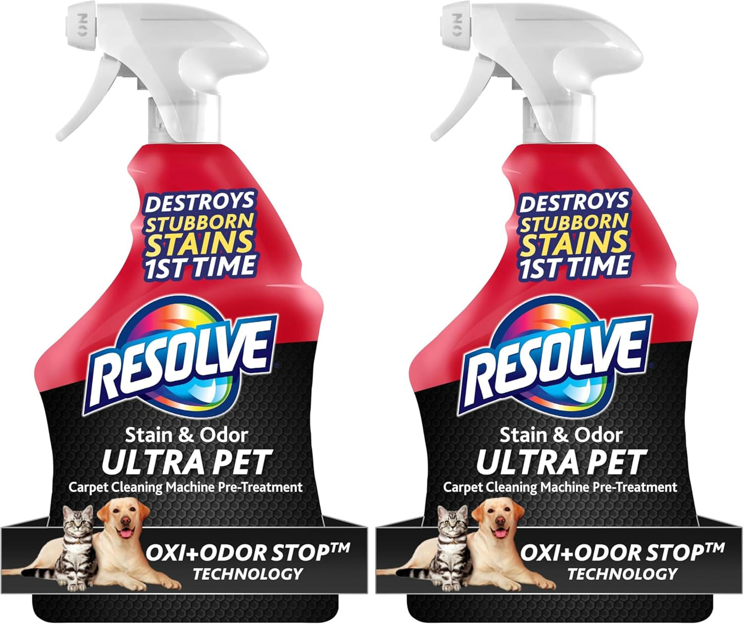 Resolve Ultra Pet Carpet Cleaner Spray – for Removal of Pet Stains & Odors, 32oz