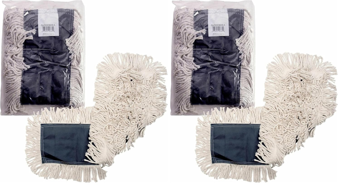 Genuine Joe GJO00365 Disposable Cotton Dustmop, 24"X5"