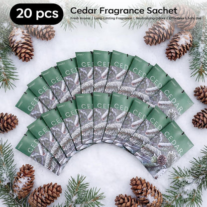 MYARO 12 Pack Fresh Linen Scented Sachets for Drawer, Closet & Car Air Freshener Bags | Odor Eliminator & Fabric Refresher | Crisp, Clean Home Fragrance Gift Set