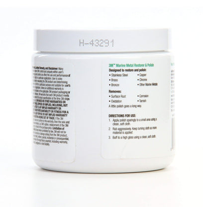 3M Metal Restorer and Polish, 09019, 18 oz Paste