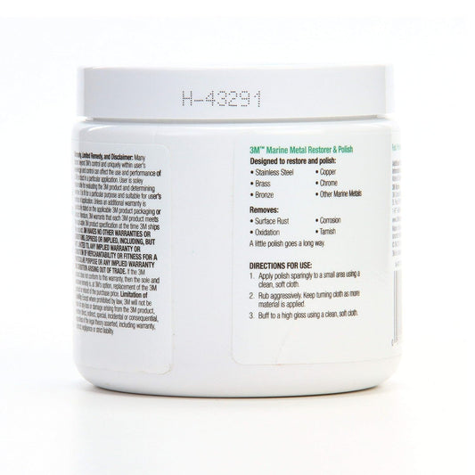 3M Metal Restorer and Polish, 09019, 18 oz Paste