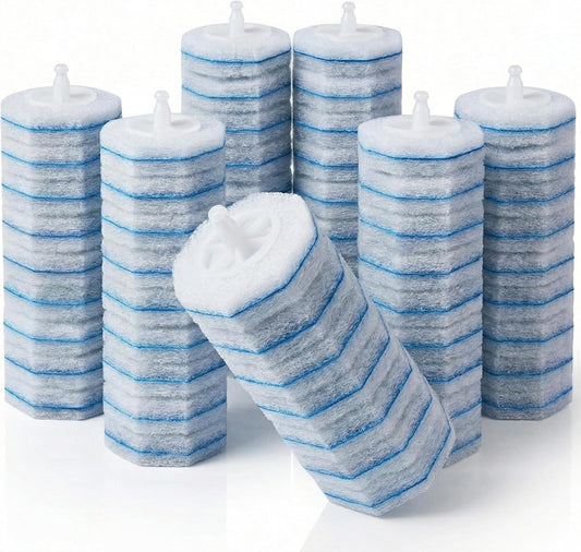 60 Count Toilet Wand Refills for Clorox Toilet Brush, Disposable Heads for Deep Cleaning, Instant Foam