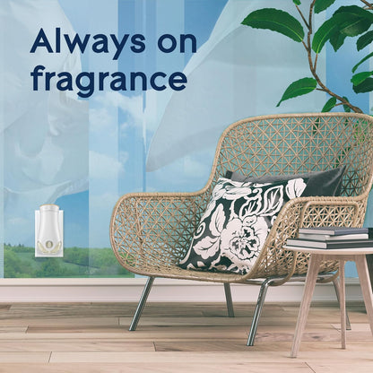 Glade PlugIns Refills Air Freshener, Scented and Essential Oils for Home and Bathroom, Cashmere Woods, 6.7 Fl Oz, 10 Count