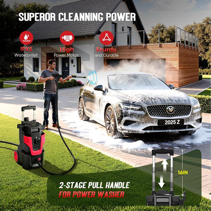 Pre*ssure Cleaner Po*wer Cleaner,Red