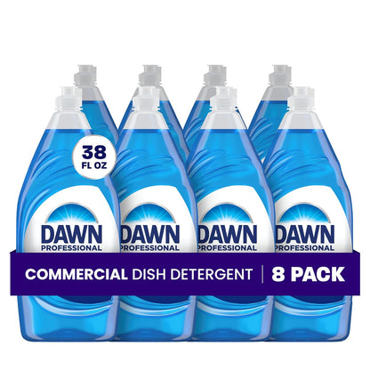 Dawn Professional Pot and Pan Detergent, Regular Scent, 3.8l (Case of 4)