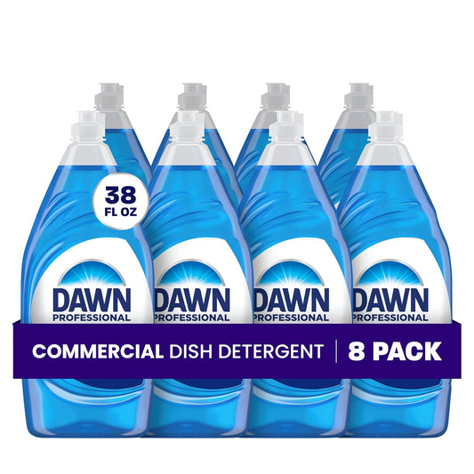Dawn Professional Pot and Pan Detergent, Regular Scent, 3.8l (Case of 4)