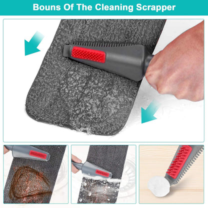 Spray Mop for Floor Cleaning with 3pcs Washable Pads - Wet Dry Microfiber Mop with 800 ml Refillable Bottle for Kitchen Wood Floor Hardwood Laminate Ceramic Tiles Dust Cleaning