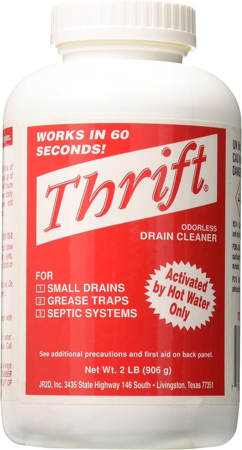 Thrift Marketing GIDDS-TY-0400879 Drain Cleaner 2 lb , White