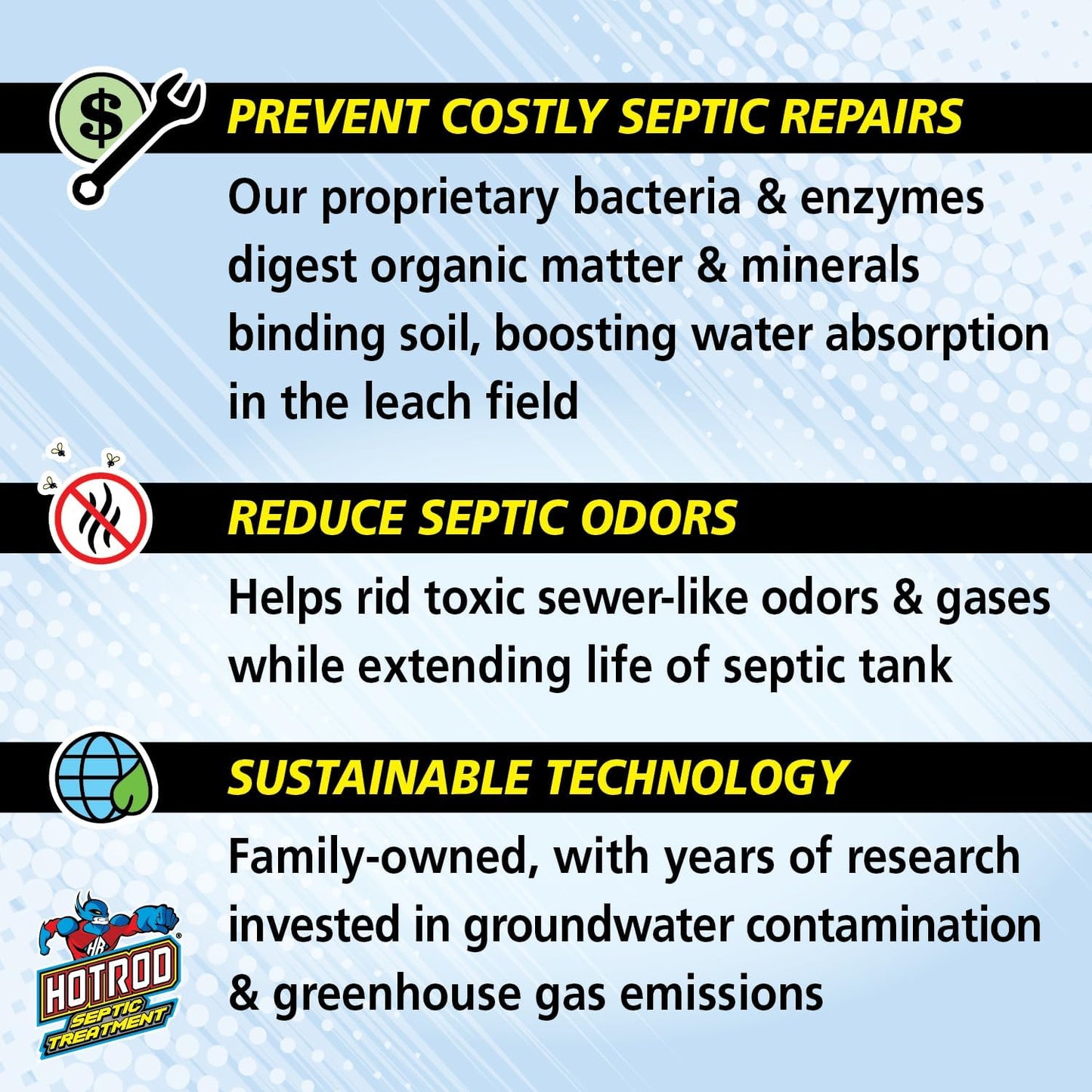 Septic Tank Treatment. Three Month Supply Extends Septic System Life & Prevents Costly Repairs. Industrial Grade.