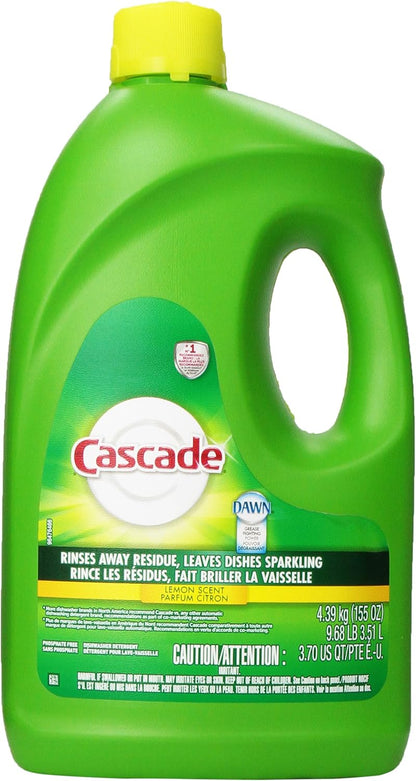 Cascade Dishwasher Detergent Gel, Fresh Scent, 75 oz
