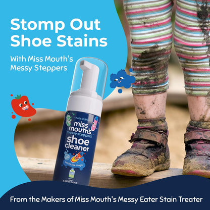 Miss Mouth's Messy Eater Stain Treater Spray - 4oz 2 Pack Stain Remover - Newborn & Baby Essentials - No Dry Cleaning Food, Grease, Coffee Off Laundry, Underwear, Fabric