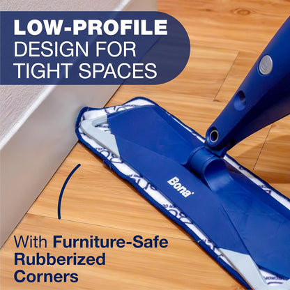 Bona Multi-Surface Floor Premium Spray Mop - Includes Multi-Surface Floor Cleaner Concentrate and Machine Washable Microfiber Cleaning Pad - For Stone, Tile, Laminate and Vinyl LVT/LVP Floors