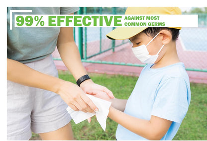 Advanced 75% Alcohol Antiseptic Hand Sanitizer Multipurpose Wipes (50 Count X 4 packs = 200 Wipes)