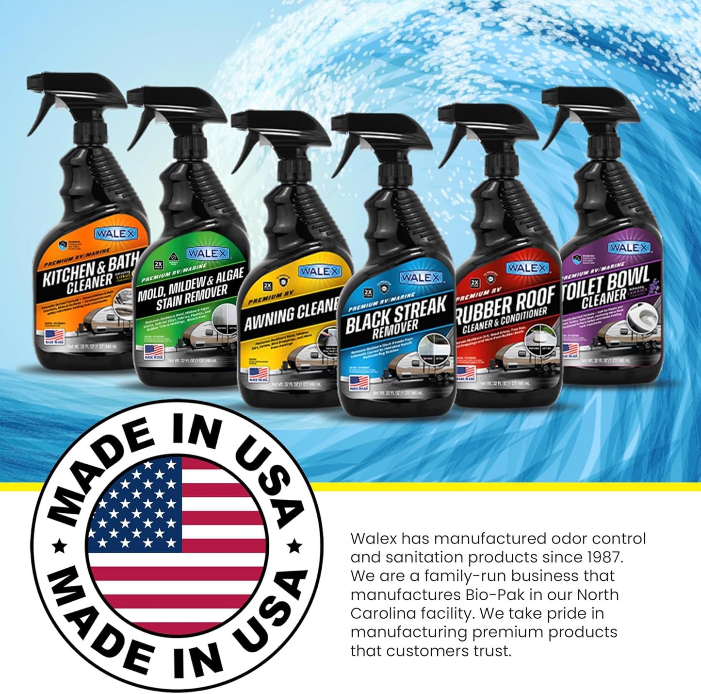 Walex WALMM1G Mold & Mildew Remover - Gallon