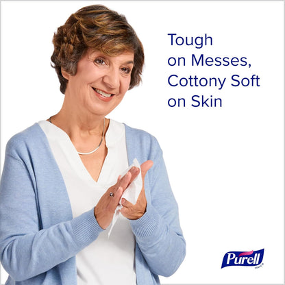 Purell Hand Sanitizing Wipes, Alcohol Formula, Fragrance Free, 300 Count Individually Wrapped Hand Wipes - 9020-06-EC