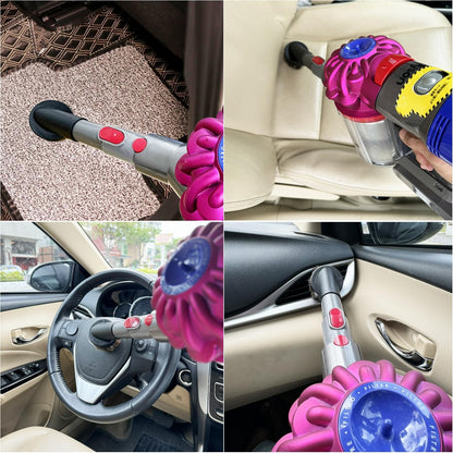1.25'' Shop Vacuum Dust Brush Attachment with 25mm Horse Hair (2PCS) - Round Dust Brush Soft Bristle for Furniture, Blinds, Car, Wood, Electronics - 1.25 inch (32mm) Vacuum Accessories