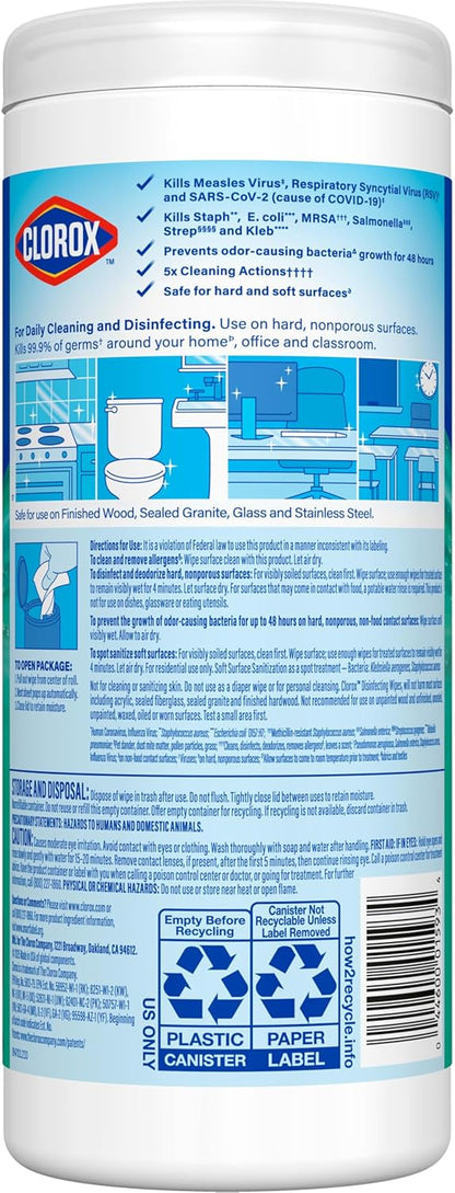 Clorox Disinfecting Cleaning Wipes Variety Pack, 35 Count Each (Package May Vary)