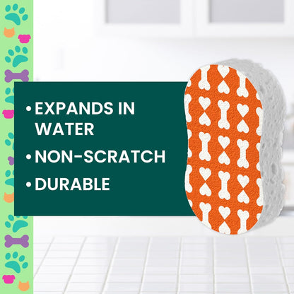 Scotch-Brite Doggone Tidy Non-Scratch Scrub Sponge, Two- Sided, Limited Edition, 1 Sponge