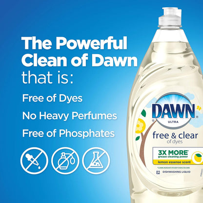 Value Pack of 3 Dawn Procter & Gamble 39713 Dish Soap, Ultra Original, 7.5-oz. Each