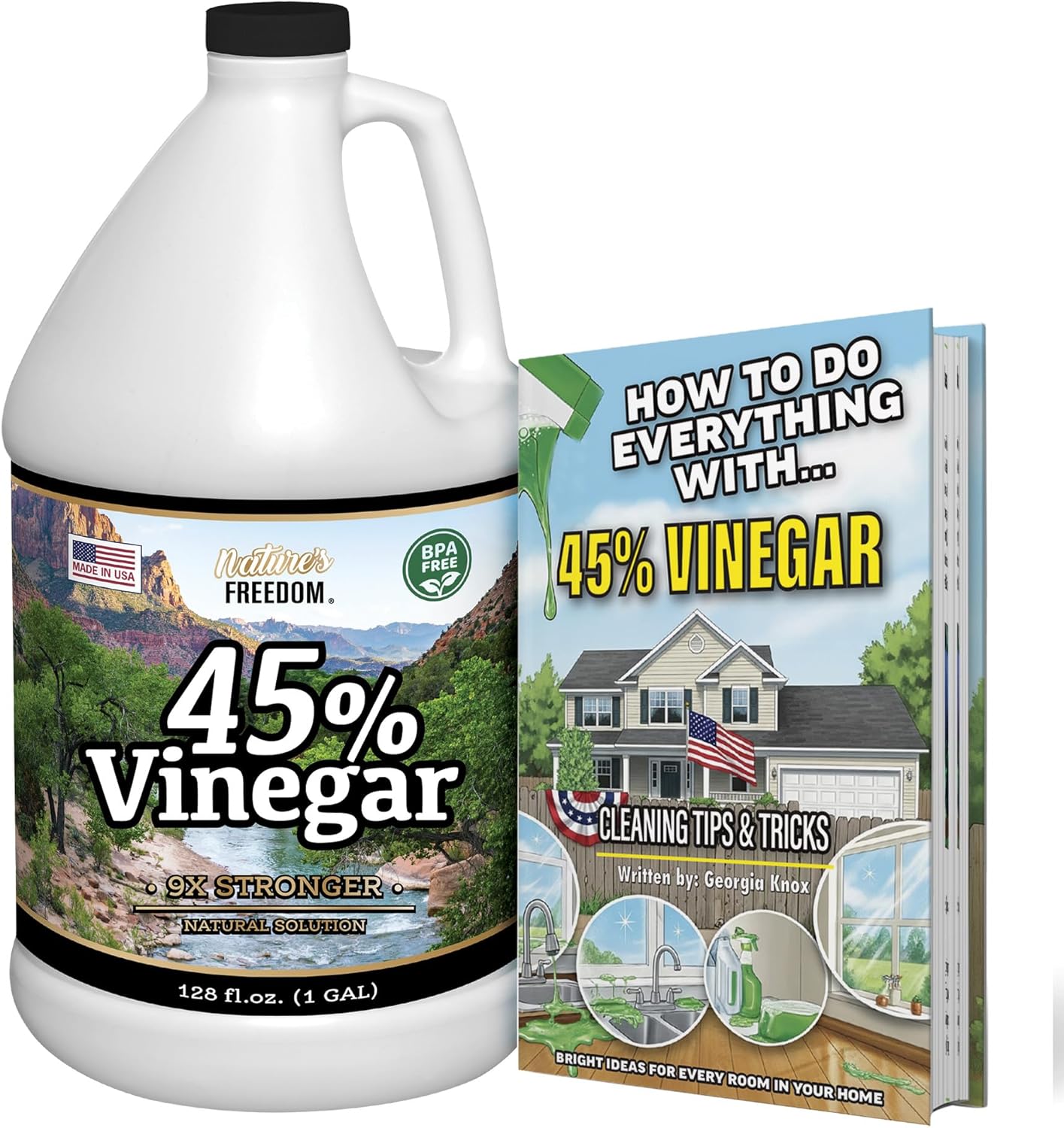 Nature's Freedom 45% Vinegar (2 Gallon)